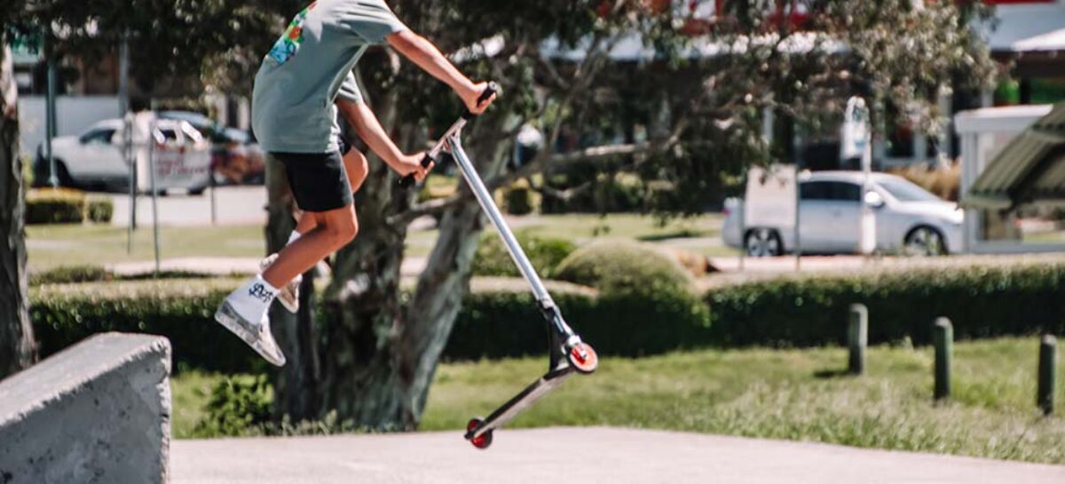 Der Stunt Scooter der neue Freizeittrend